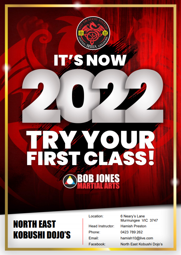 flyer snip 2022 | Bob Jones Martial Arts