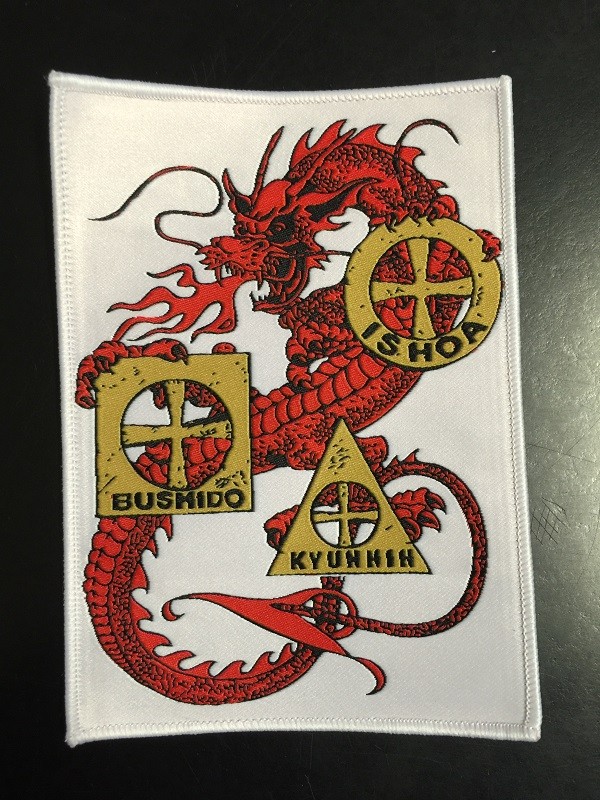 RED DRAGON BADGE (SQUARE)