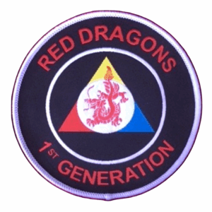 1ST GENERATION BADGE - 10cm